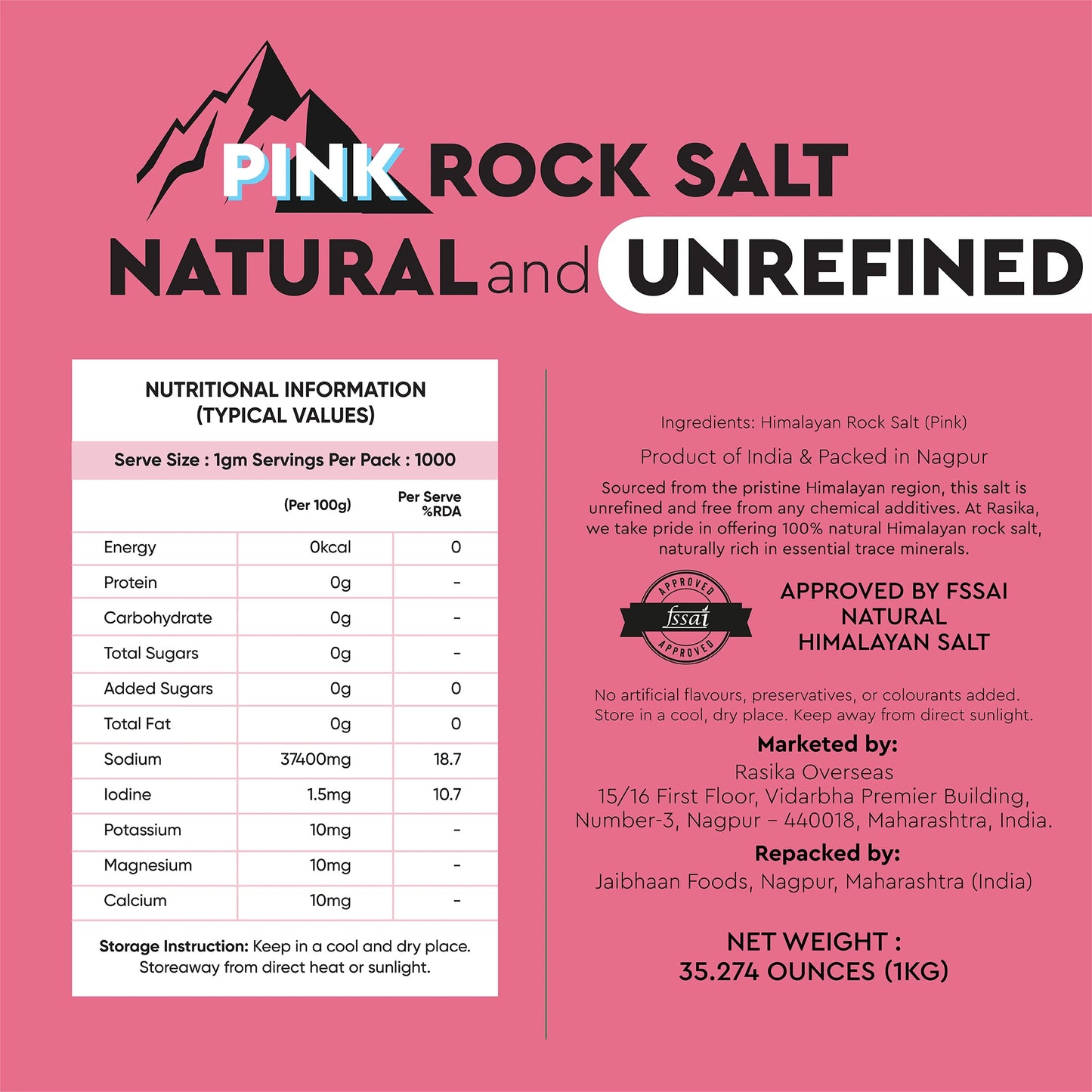 Pink Rock Salt