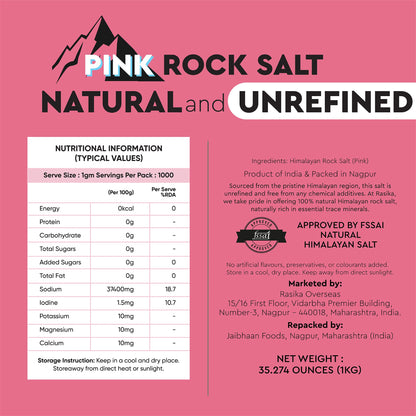Pink Rock Salt