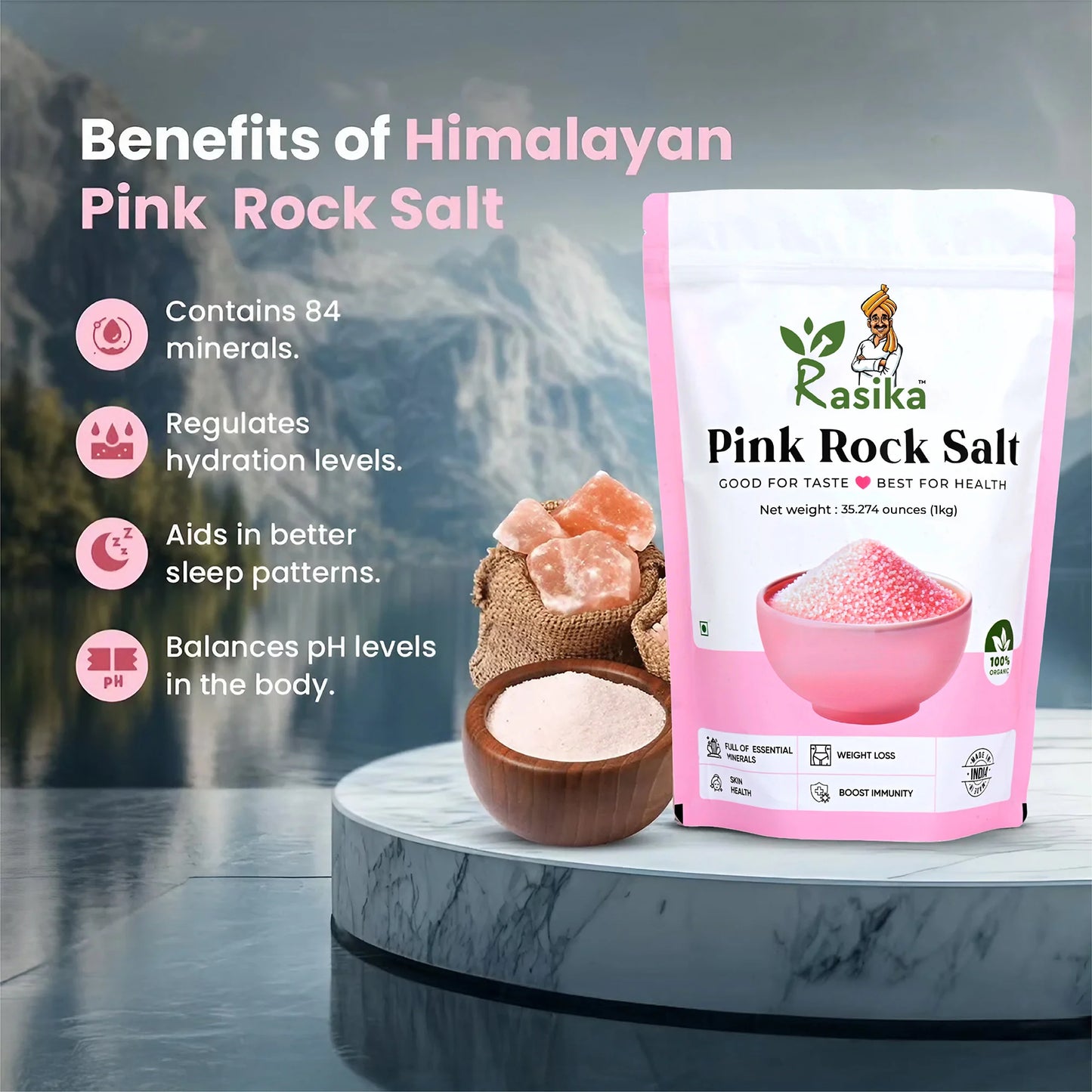 Pink Rock Salt