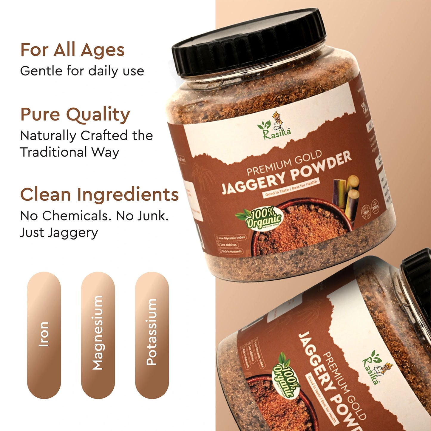 Jaggery powder